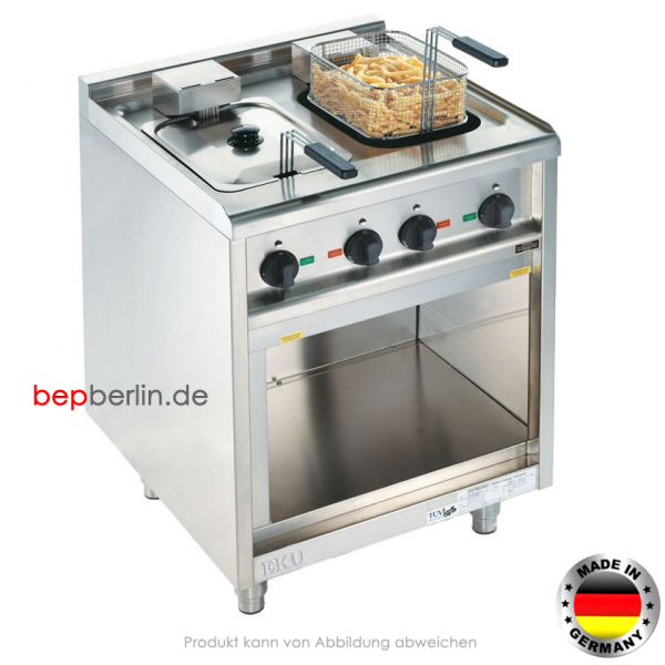 EKU Elektro Grillplatte 600 x 650 x 850 mm, 12 kW, 400 V